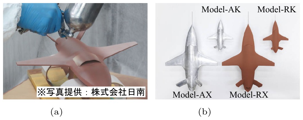 測定モデルの写真
